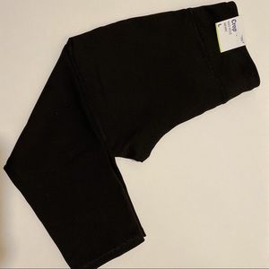 Black Old Navy Cropped Yoga Pants